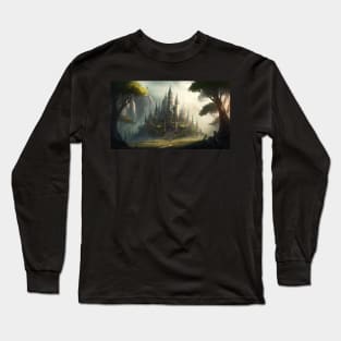 Castle in the forest Long Sleeve T-Shirt